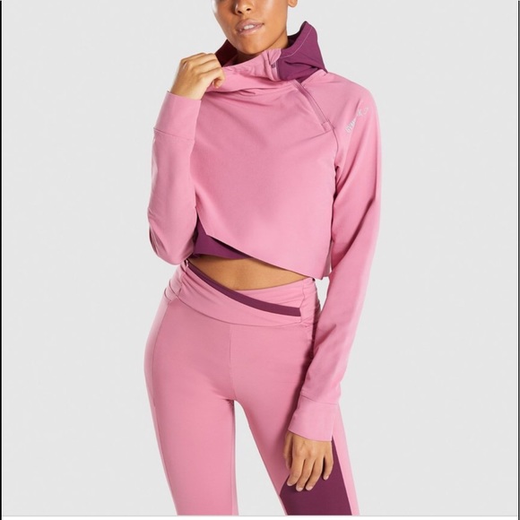 Gymshark Sweaters - GymShark Asymmetrical Performance Hoodie